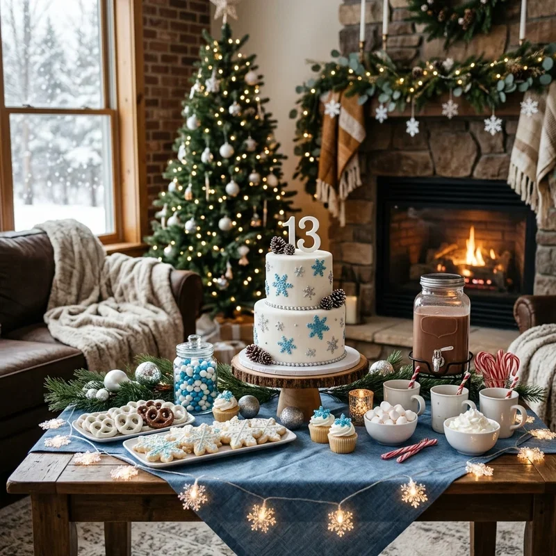 Winter Birthday Party Ideas for 13 Year Olds