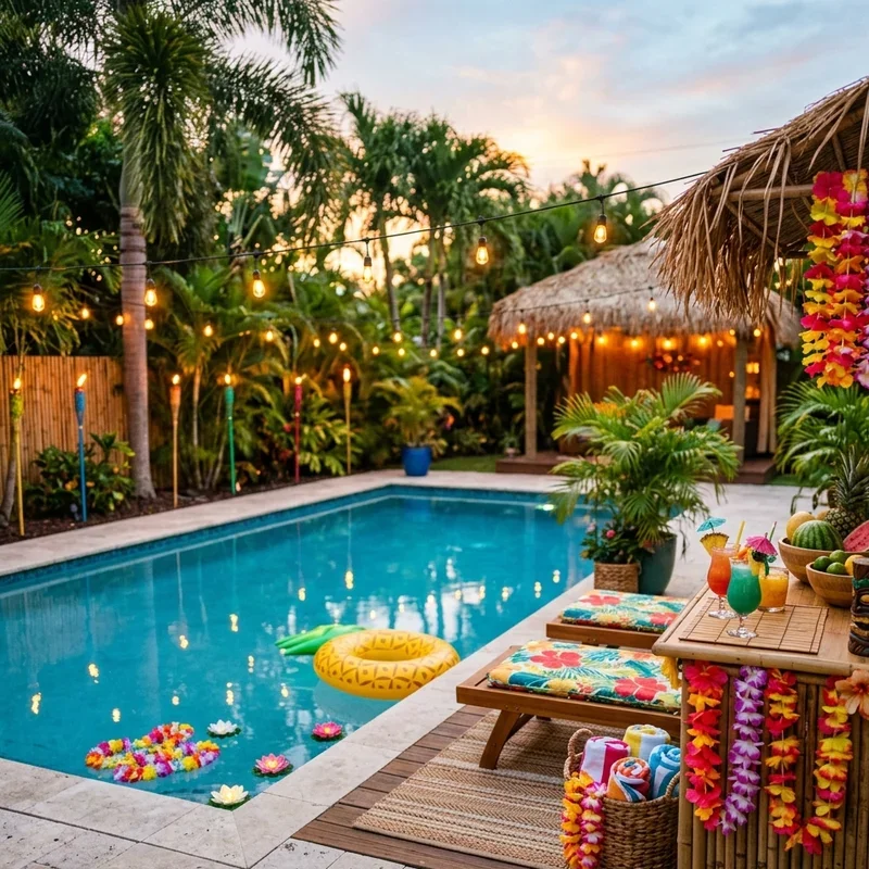 Pool Party Theme Ideas for Adults