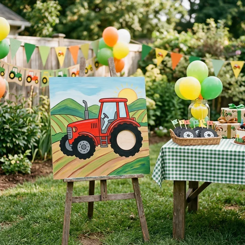 Tractor Birthday Party Ideas
