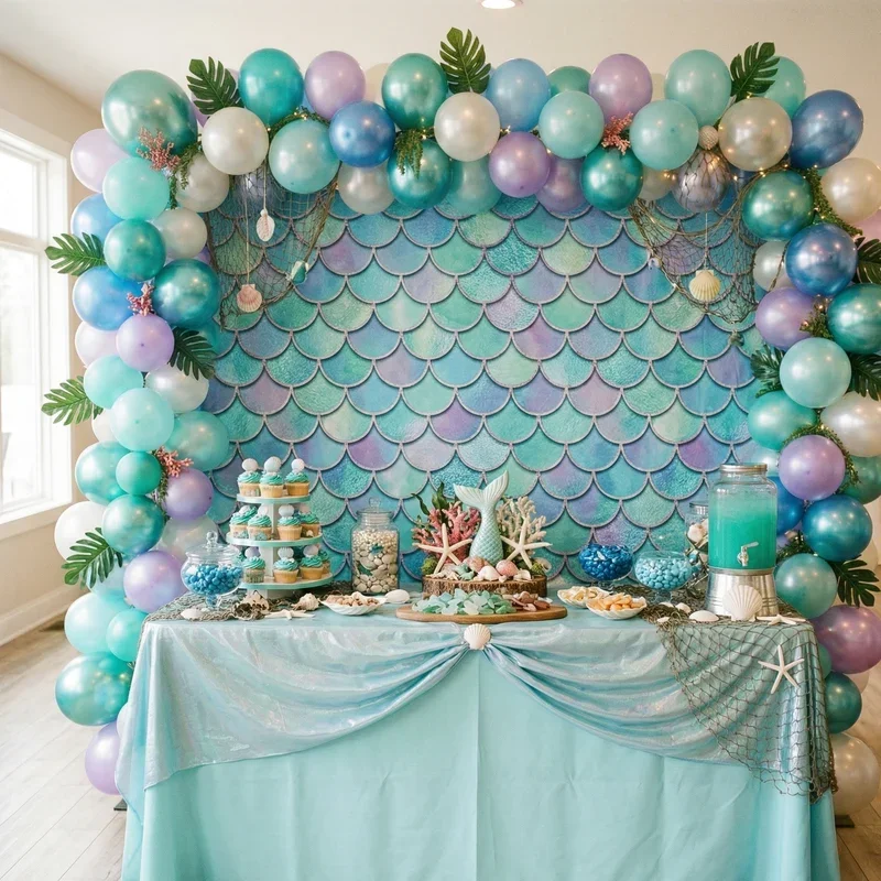 Mermaid Party Decoration Ideas