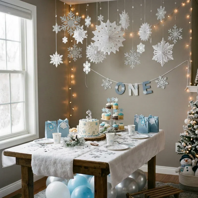 Winter Toddler Birthday Party Ideas