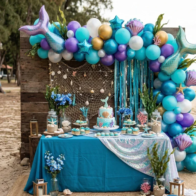 Mermaid Party Decoration Ideas
