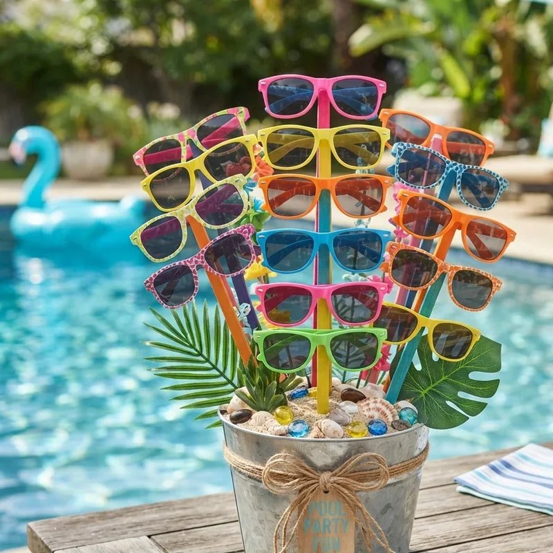 Pool Party Centerpiece Ideas