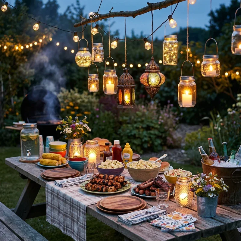 BBQ Party Table Ideas