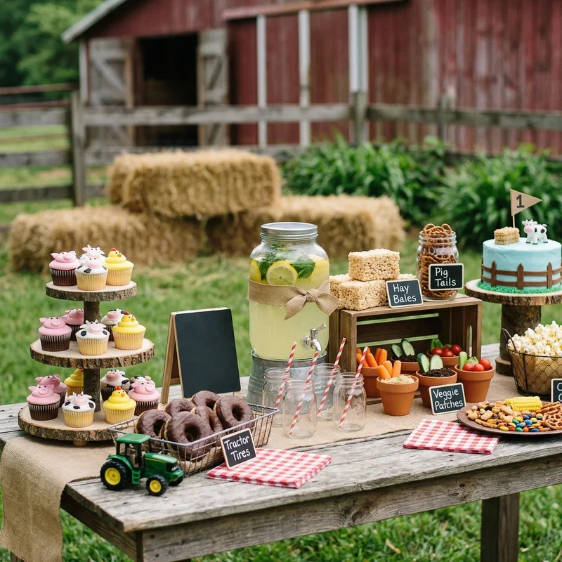 Farm Birthday Party Food Ideas