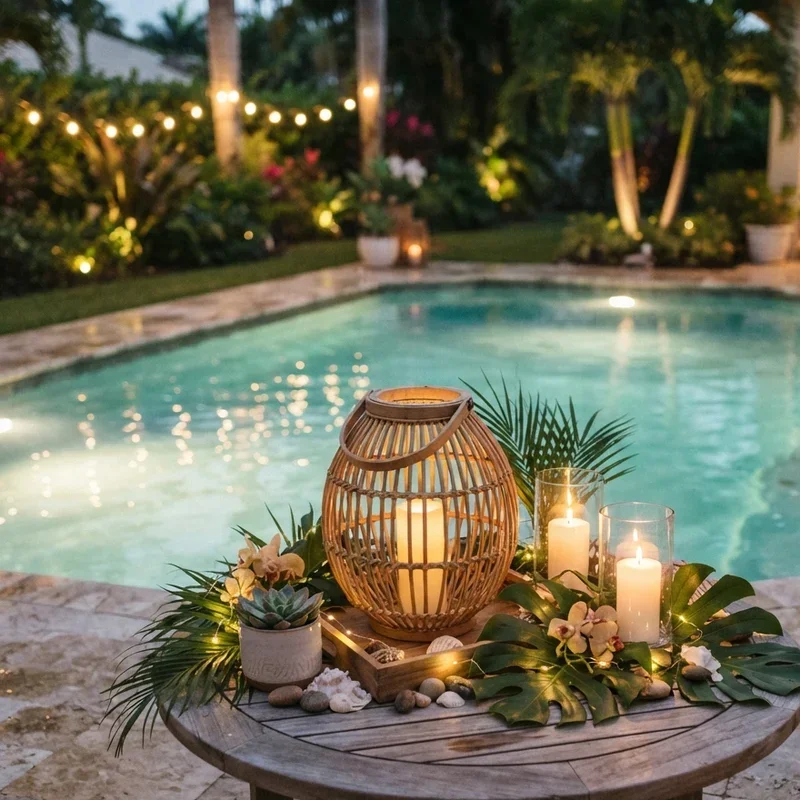 Pool Party Centerpiece Ideas