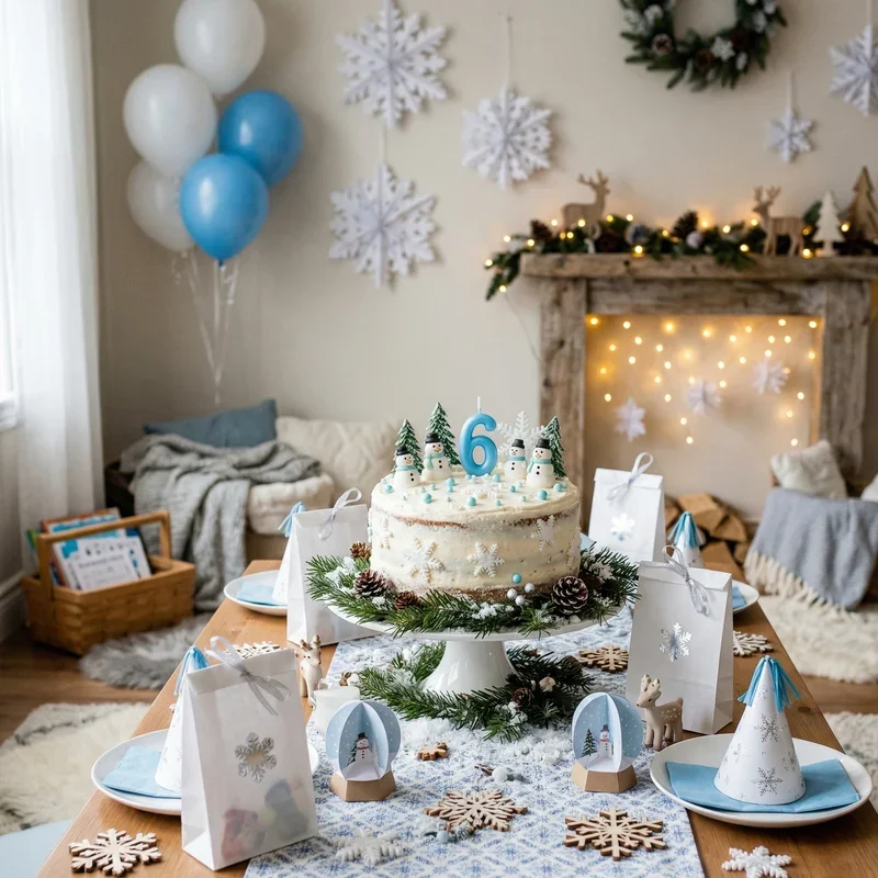 Winter Birthday Party Ideas for 6-Year-Old