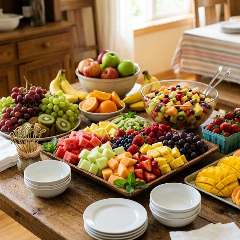 How to Display Fruit for a Party Beautifully