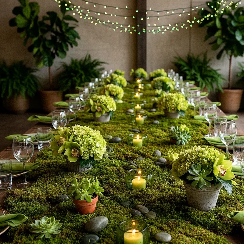 Green Color Party Ideas