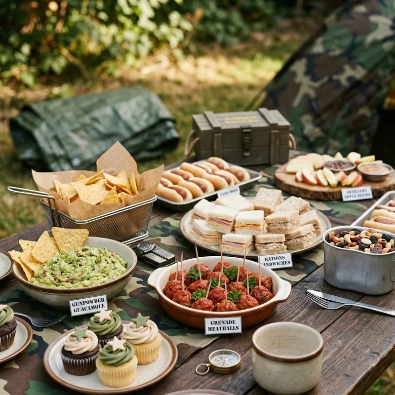 15 Army Party Food Ideas for a Fun Military Theme