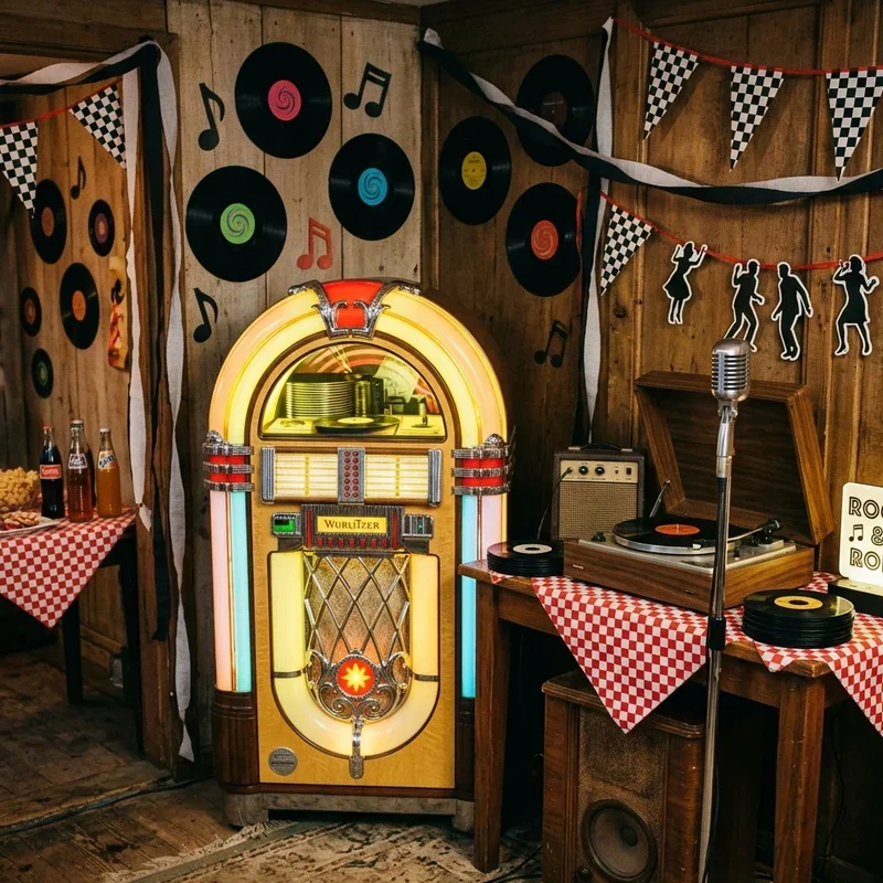 50s Theme Party Decorations Ideas