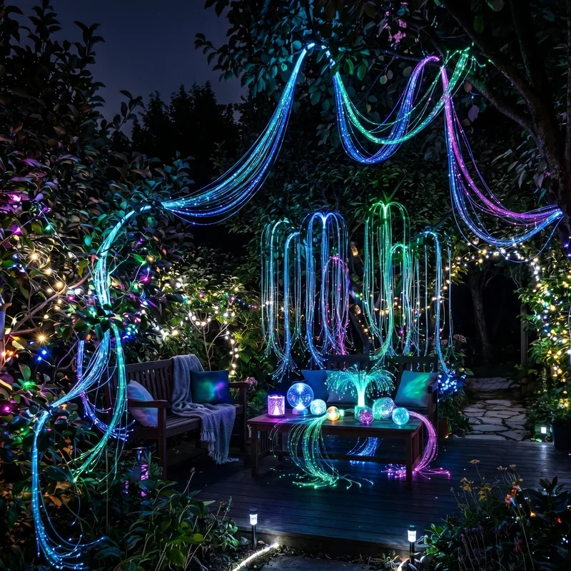 Glow in the Dark Party Ideas Outside