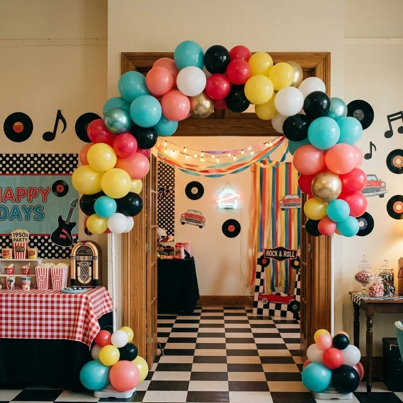 50s Theme Party Decorations Ideas