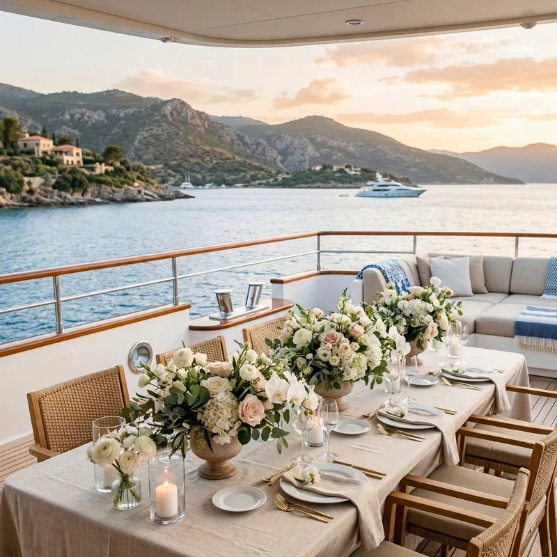 Yacht Party Decoration Ideas