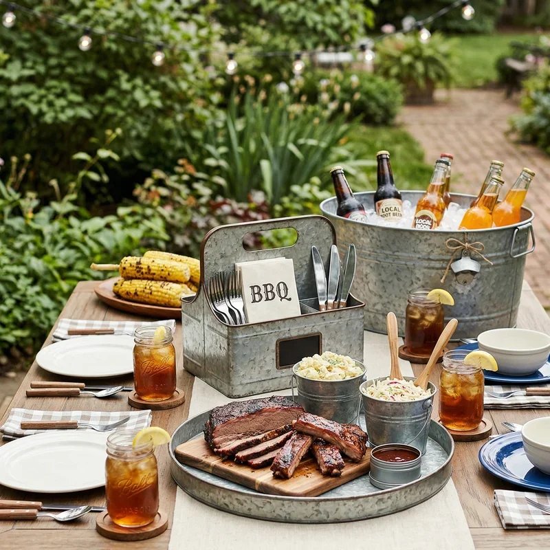 BBQ Party Table Ideas