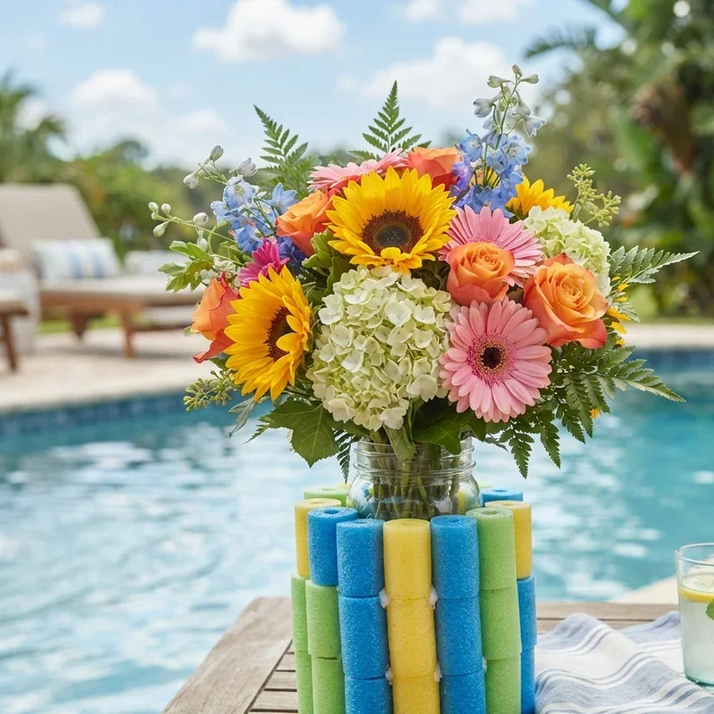 Pool Party Centerpiece Ideas