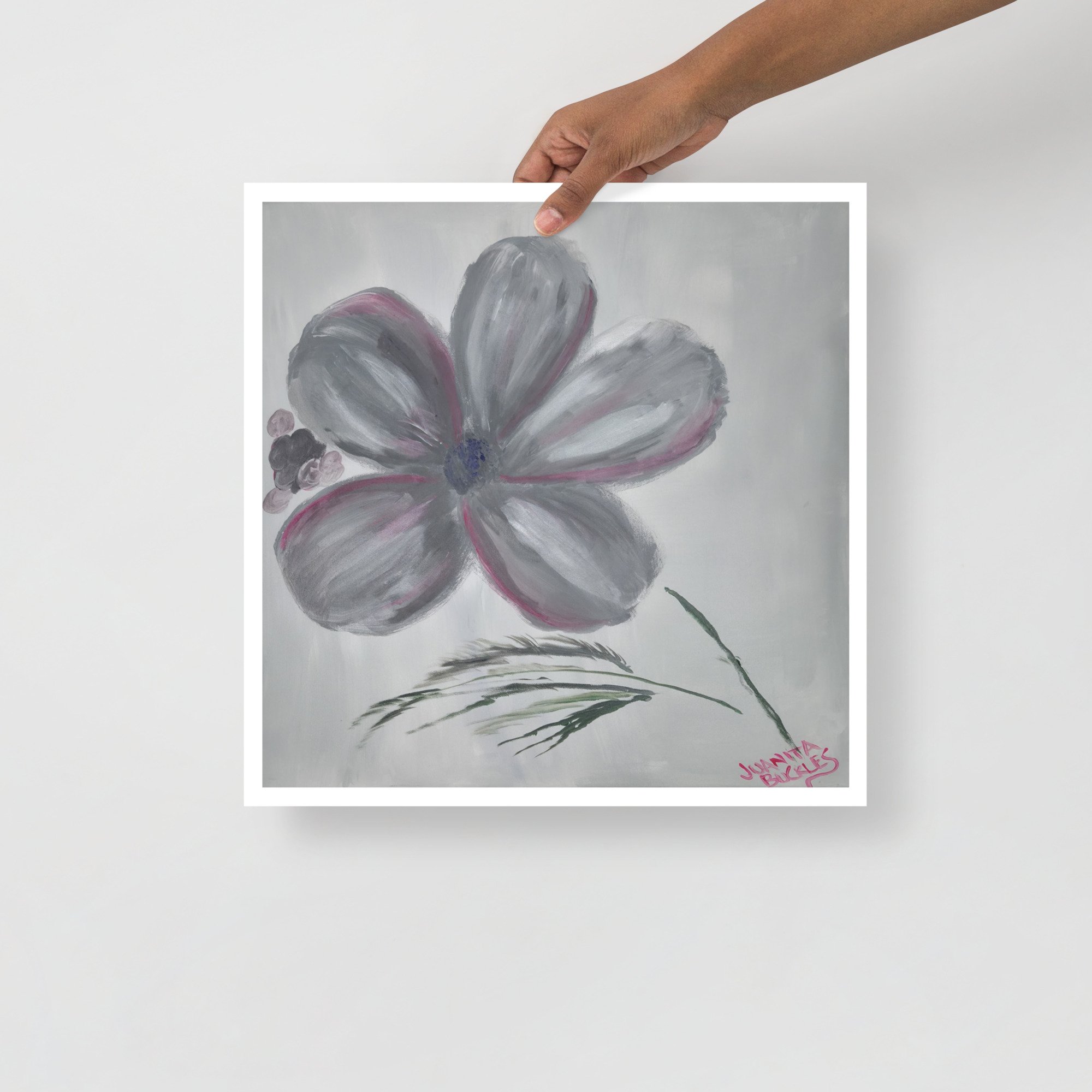 Juanita Buckles "Summer Fun" Art Print (16"x16")