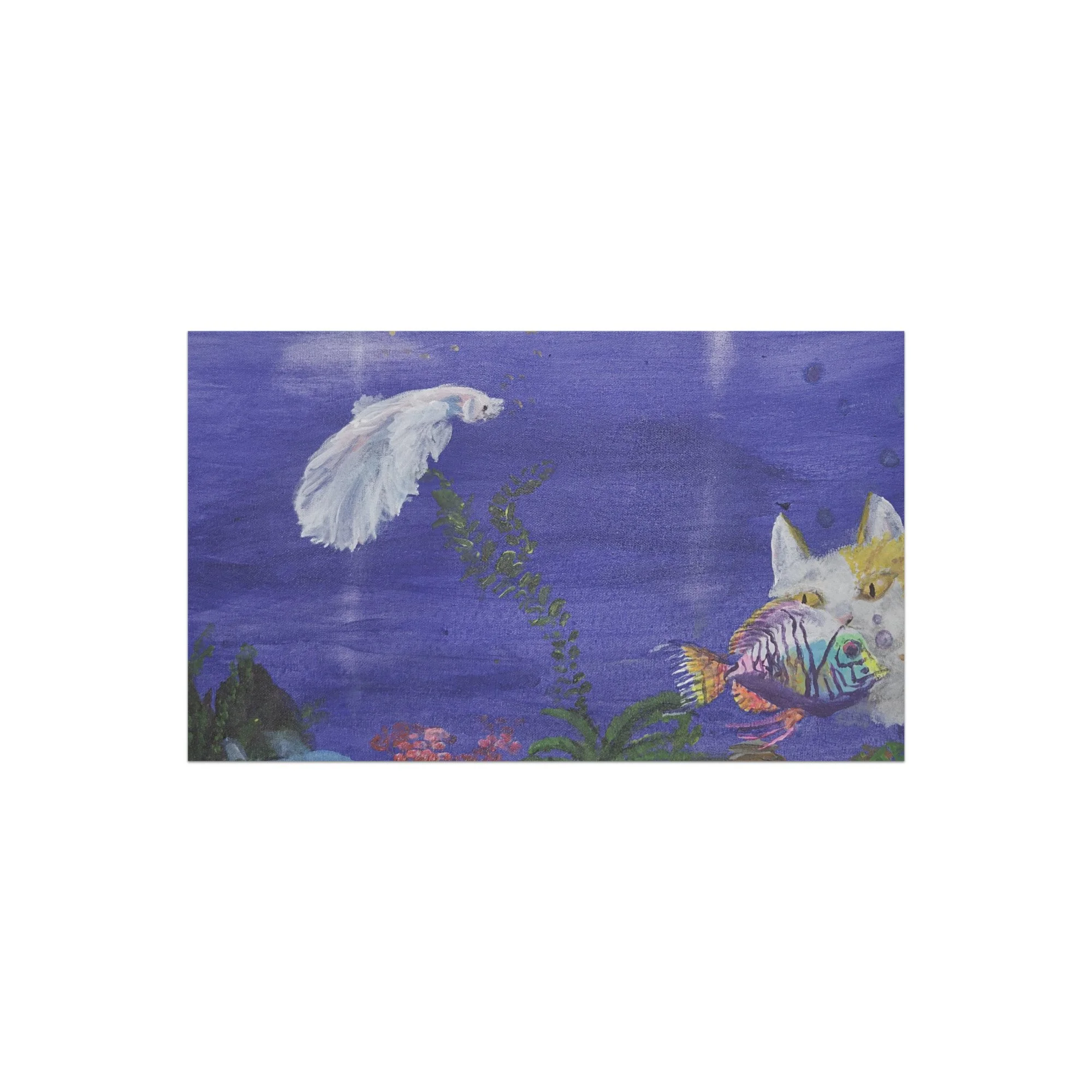 Juanita Buckles: "Beautiful Snack" Art Magnet