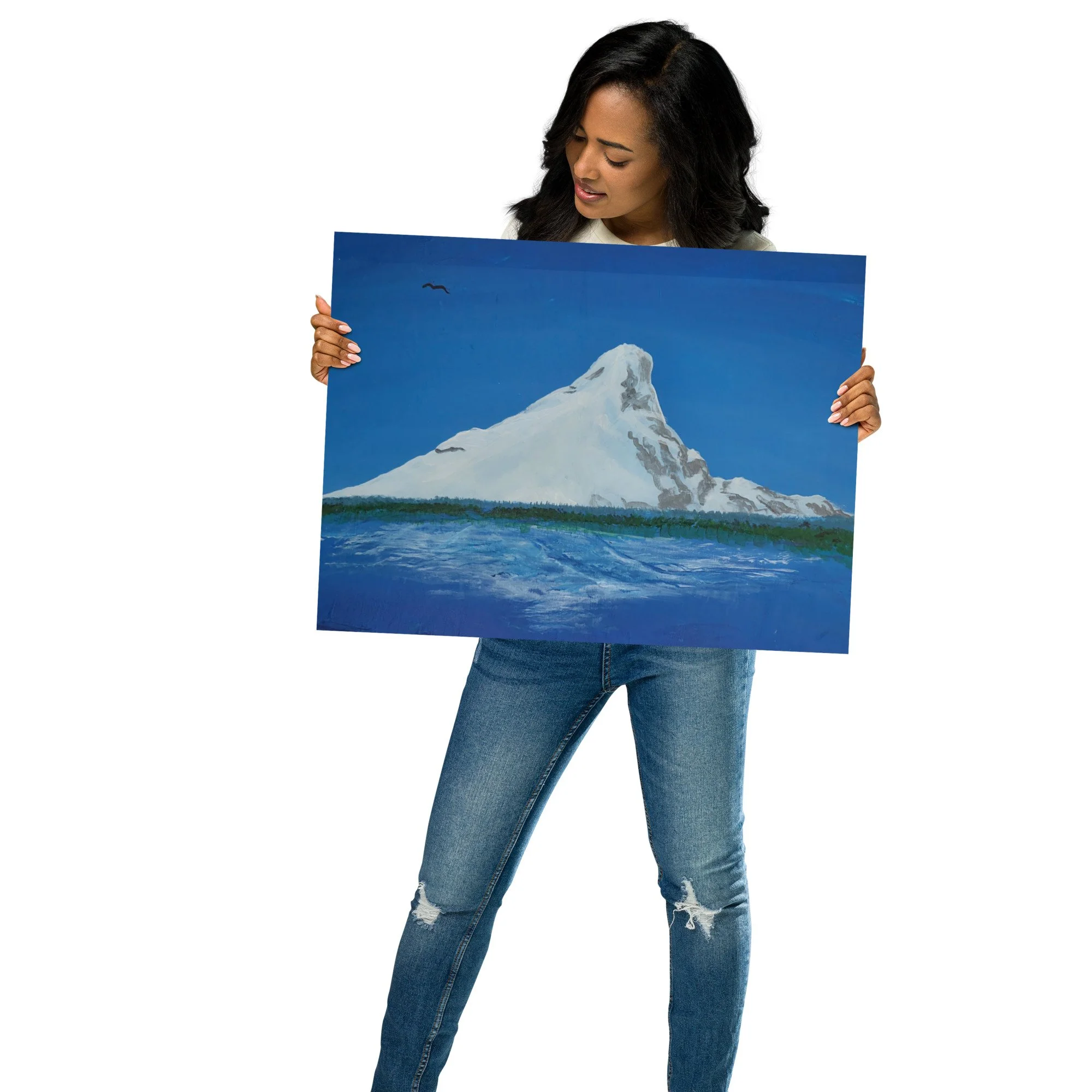 "Mount Hood Echoes" by Juanita Buckles - Premium Gallery Print