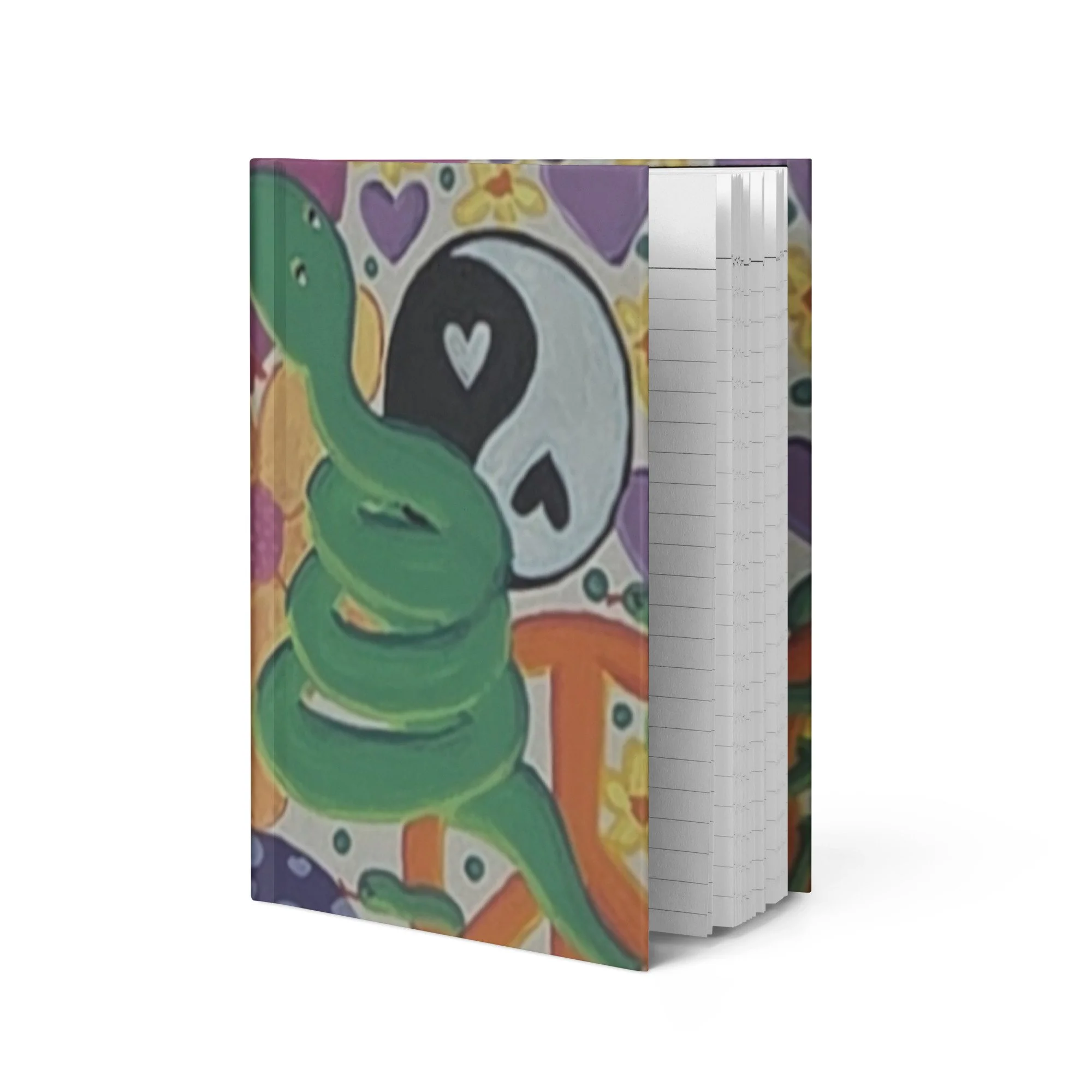 "Serpents of Peace" by Kim Poff - Hardcover Journal (Matte)
