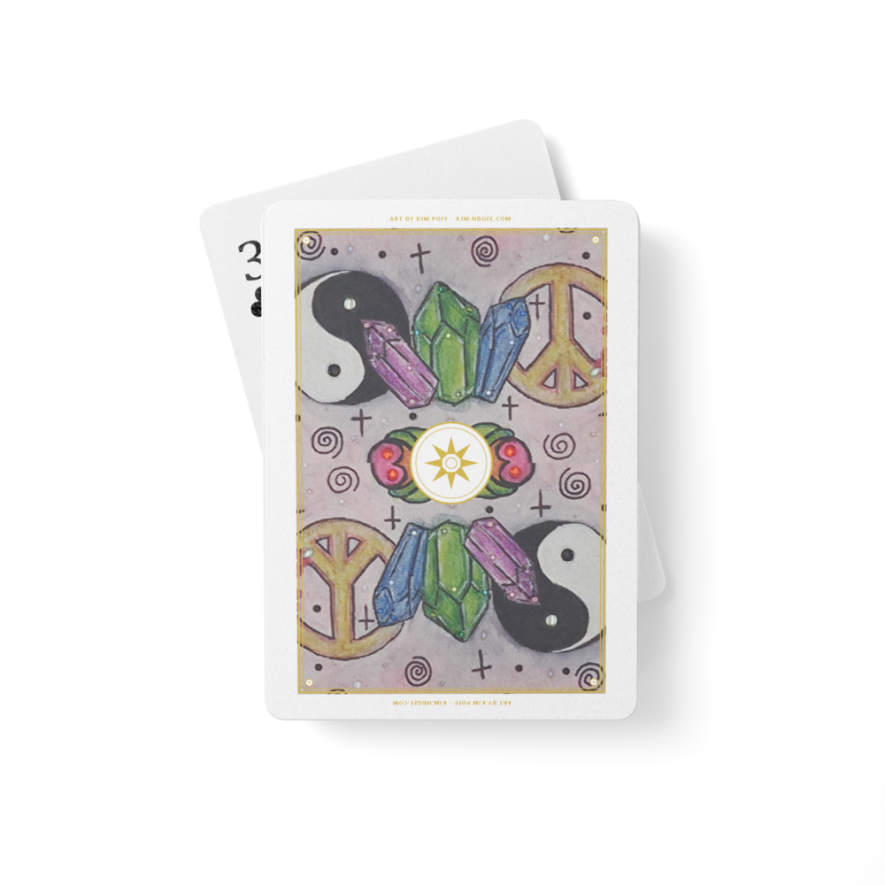 Mystic Third-Eye Frog Premium Playing Cards