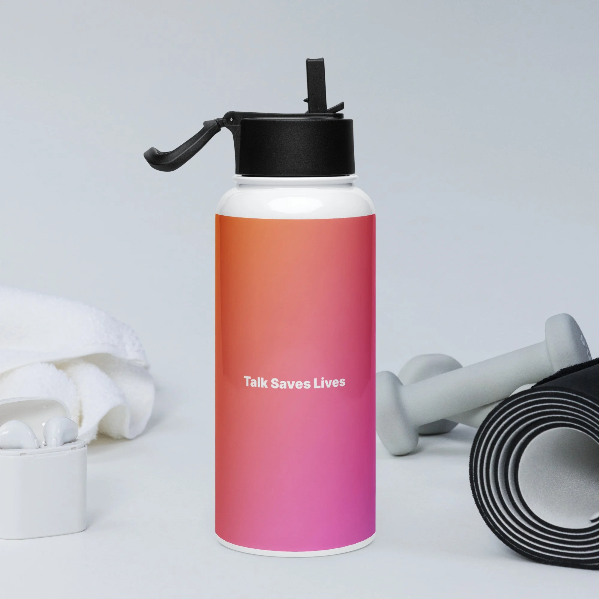 "Talk Saves Lives" - Mental Health Awareness 32oz Tumbler
