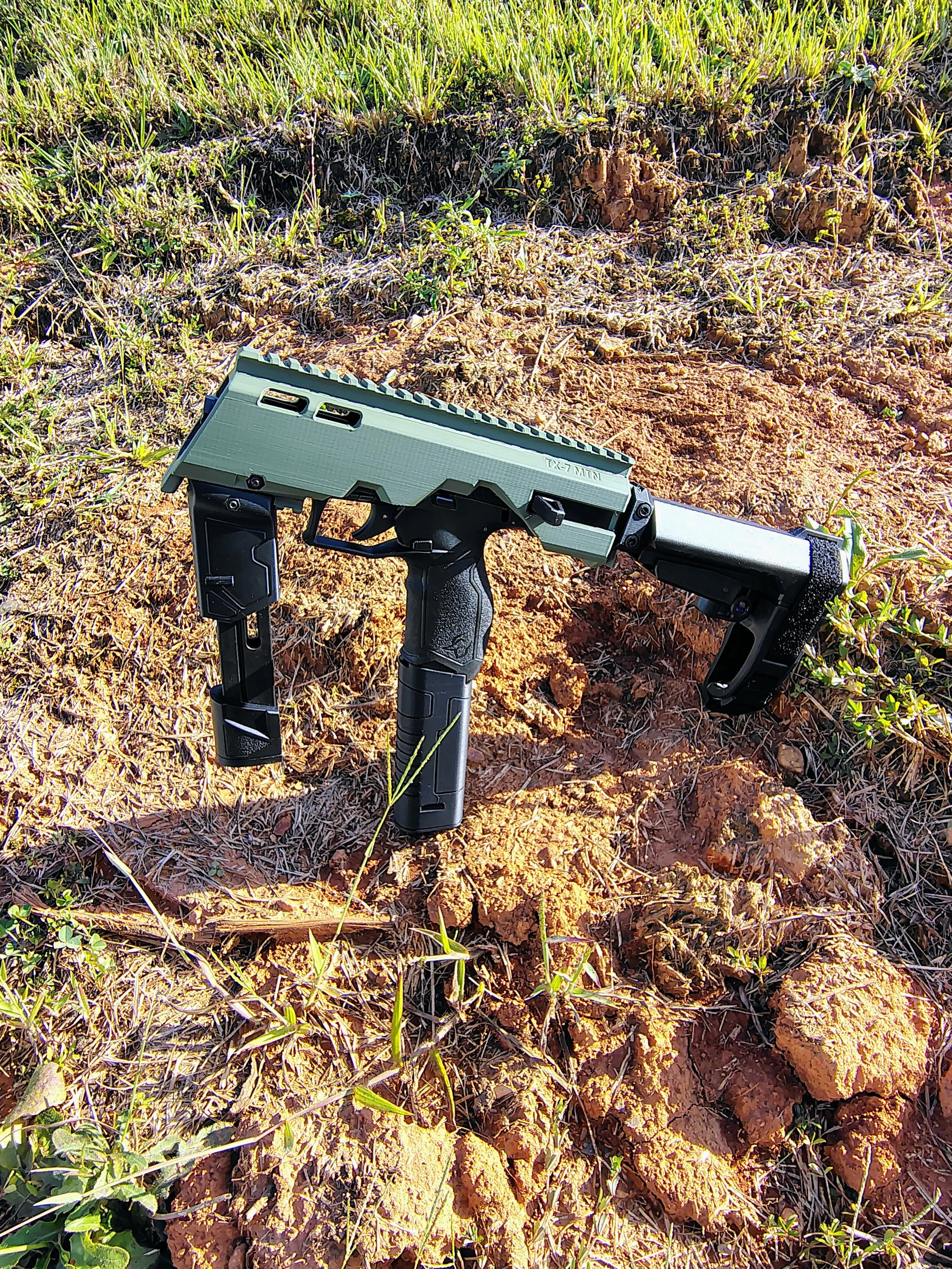 Airsoft Tx22 mp7 style chassis