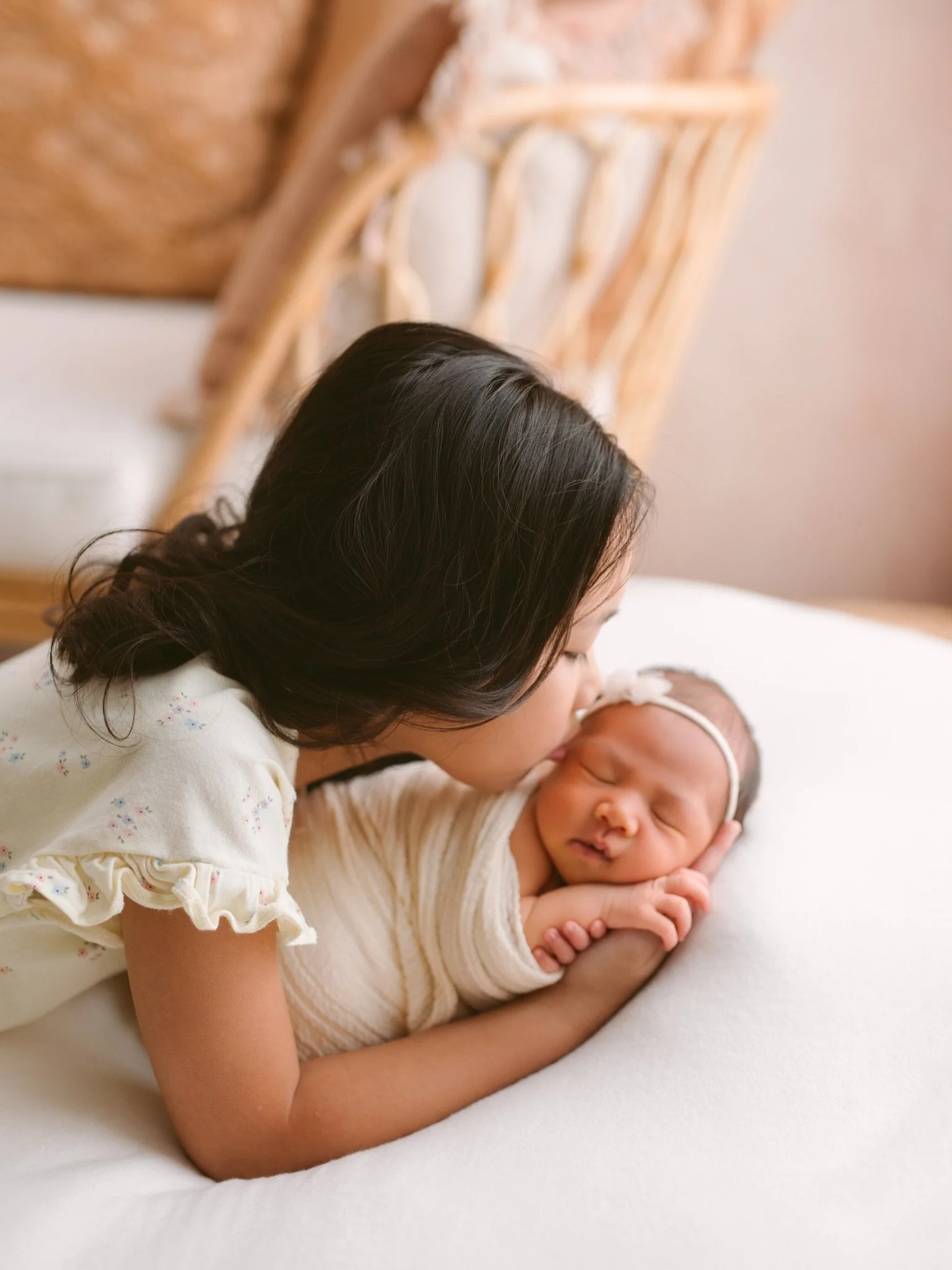 A little kiss, a gentle cuddle, and a whole lot of love ❤️

Nothing is sweeter than the connection between siblings. These are the moments parents never want to forget &mdash; the tiny details, the soft smiles, and the love that starts from day one.
