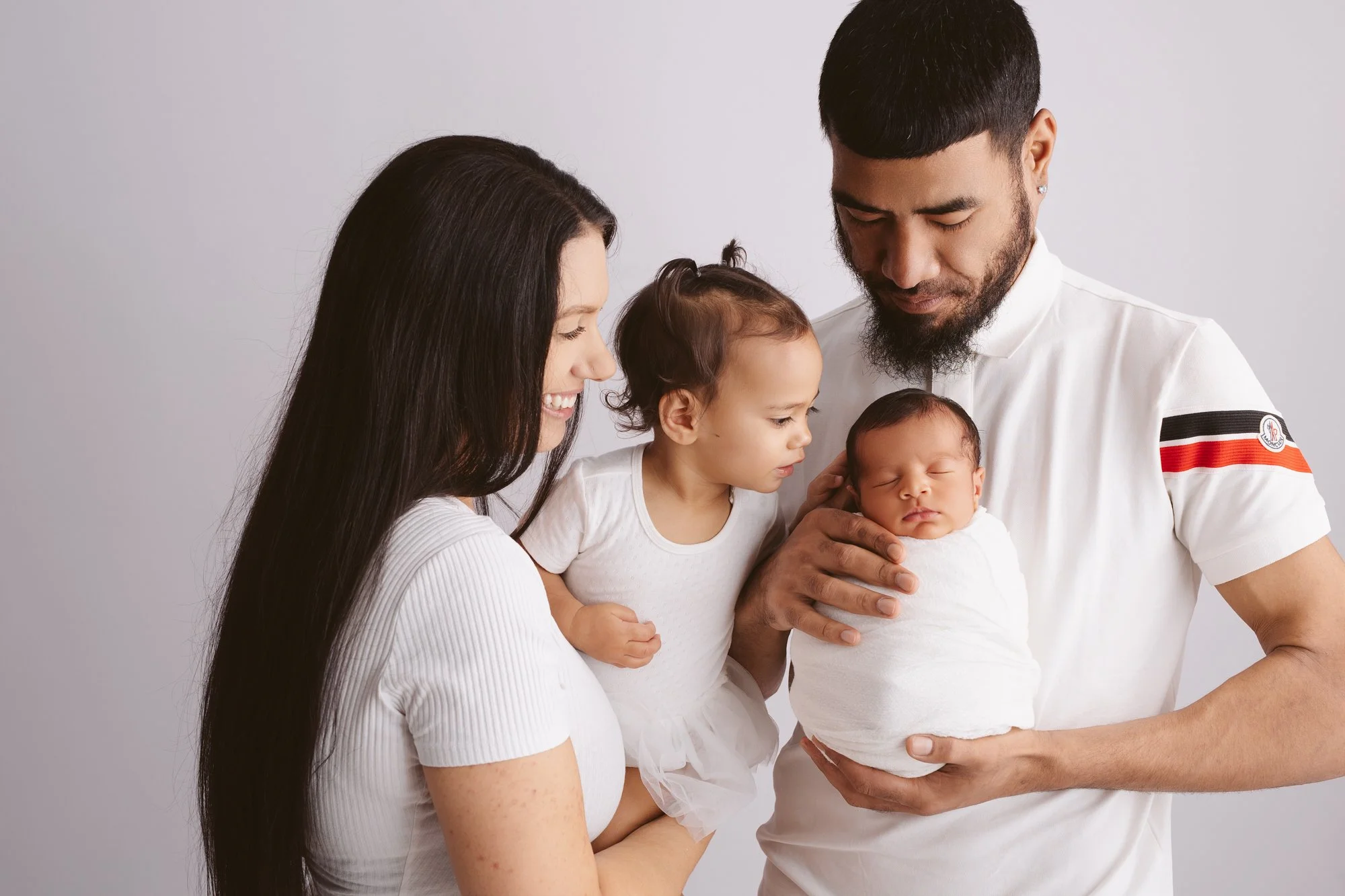 Newborn Family Photo 