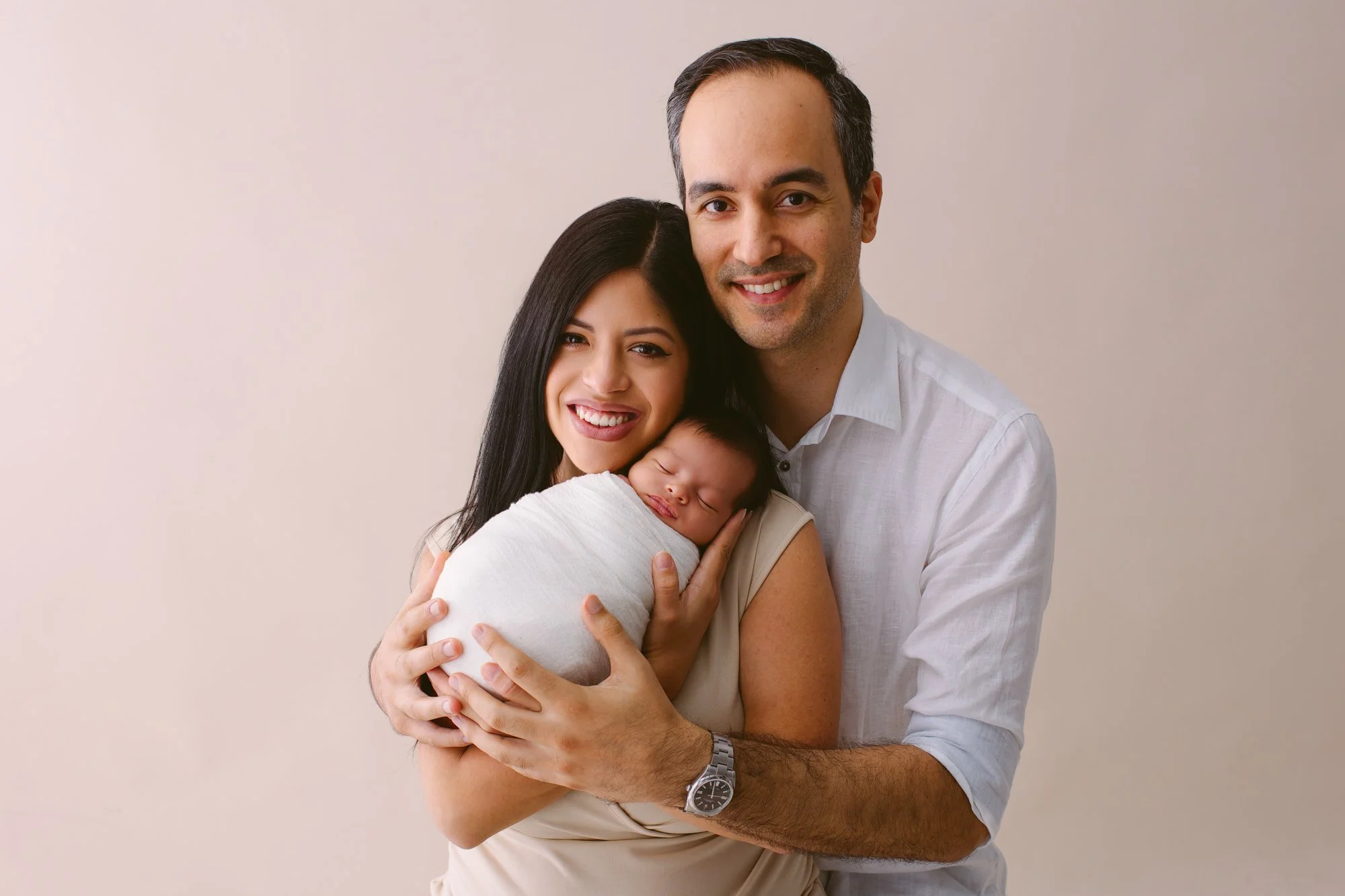 Newborn Family Photo 