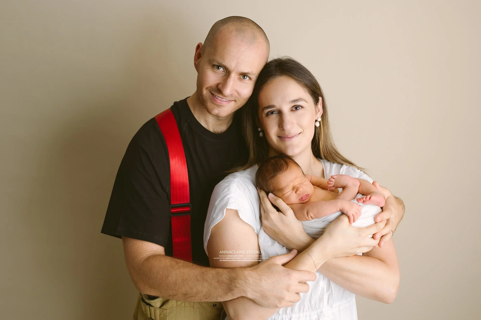 Newborn Family Photo 