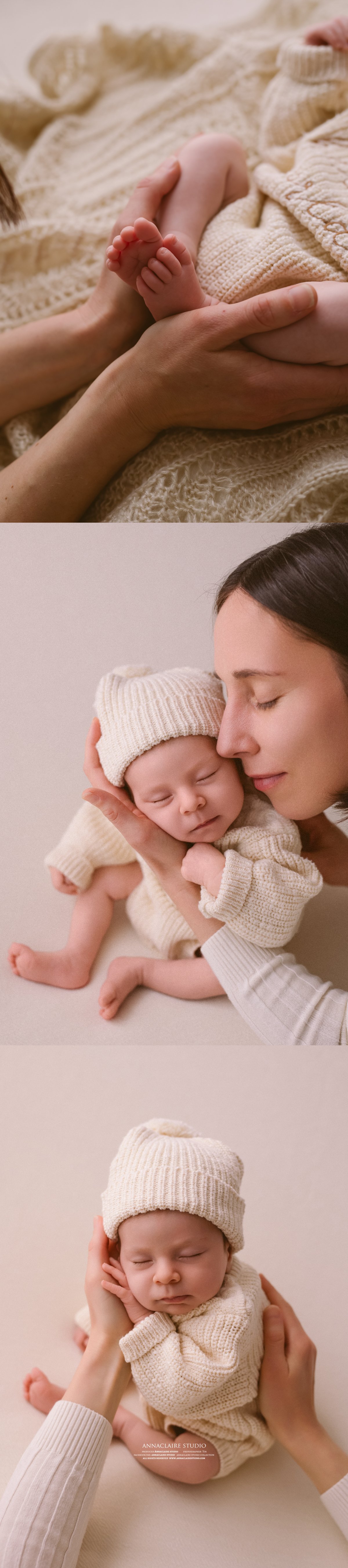 Newborn baby girl photo theme 6