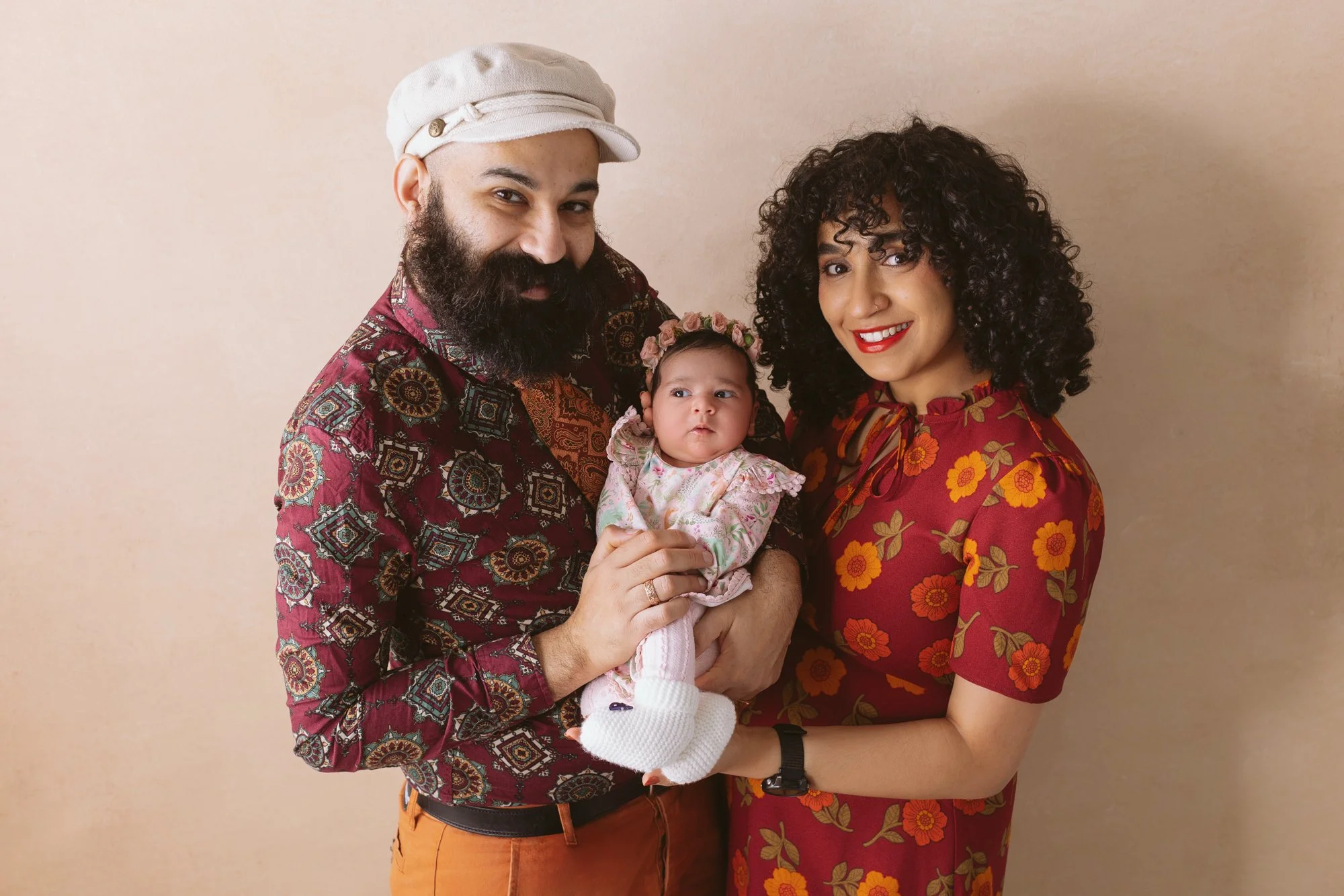 Newborn Family Photo 