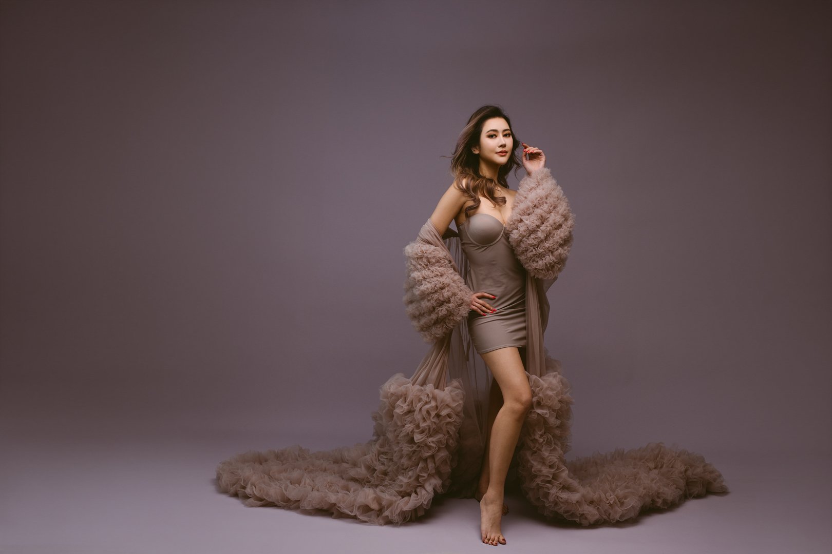 Maternity Photo Gown 9