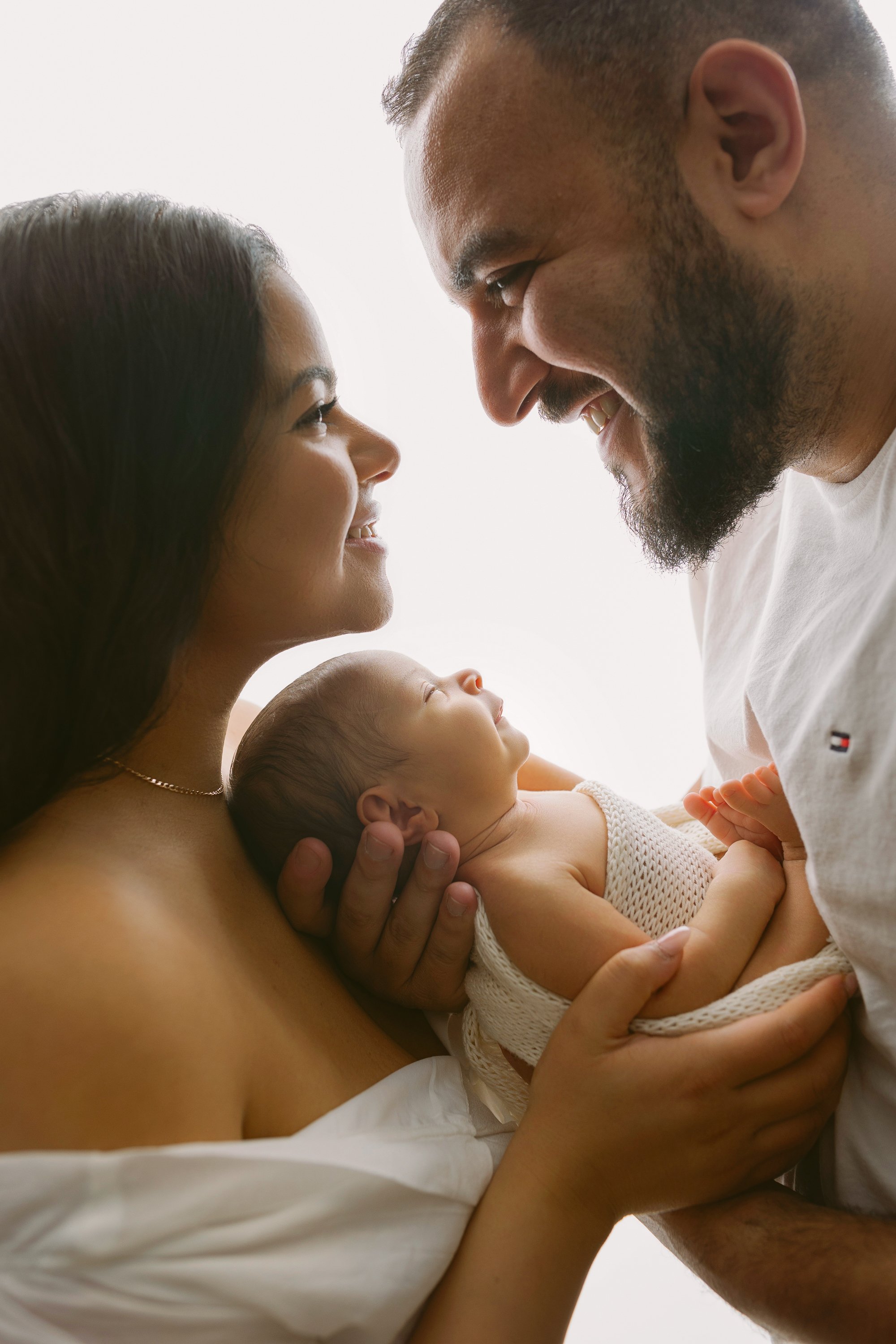 Newborn Family Photo 
