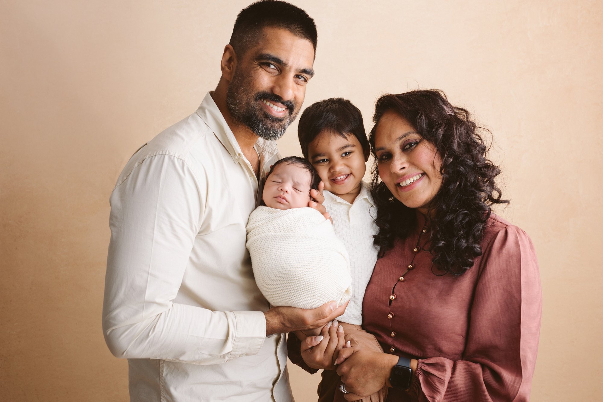 Newborn Family Photo 