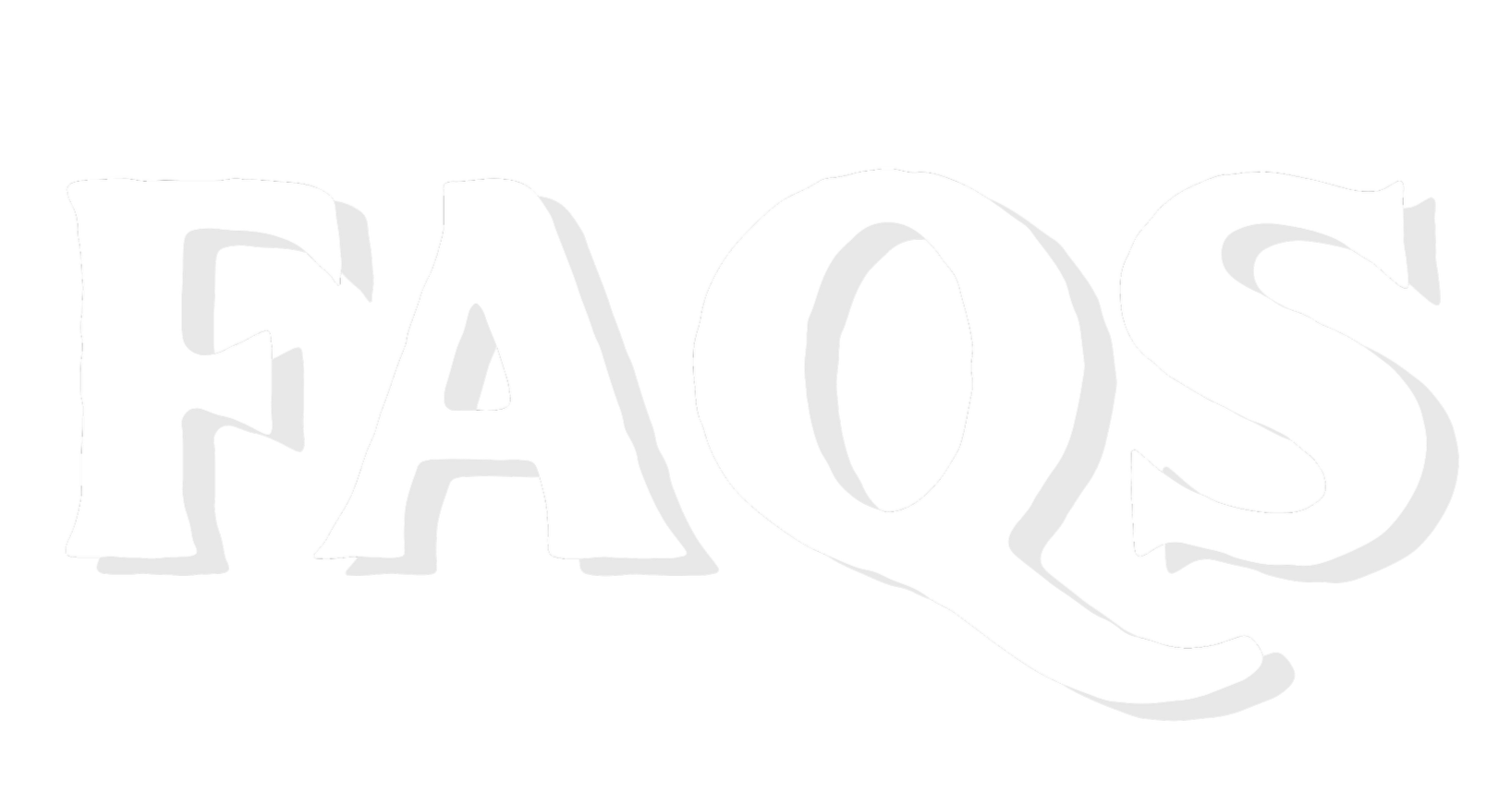 The word "FAGS" in bold white letters with a gray outline on a black background.