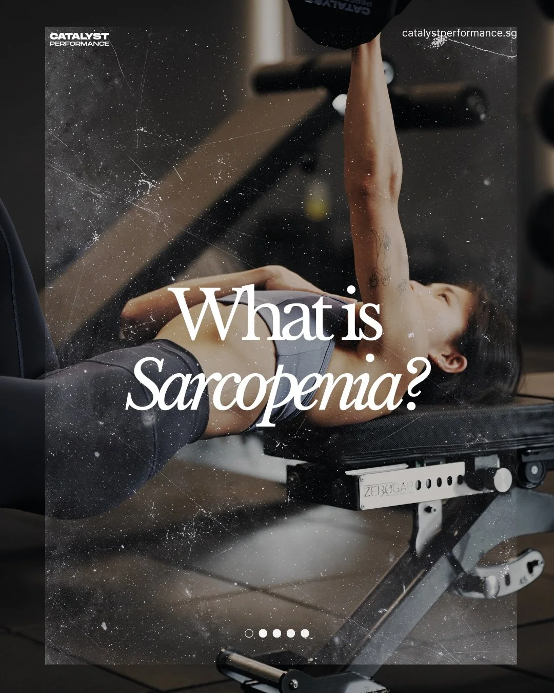 You lose 3 to 5% of your muscle mass every decade after 30. By 80, up to half of adults are affected by sarcopenia.

The good news? It is reversible.

Progressive resistance training can build muscle at any age. The evidence is clear, even for adults