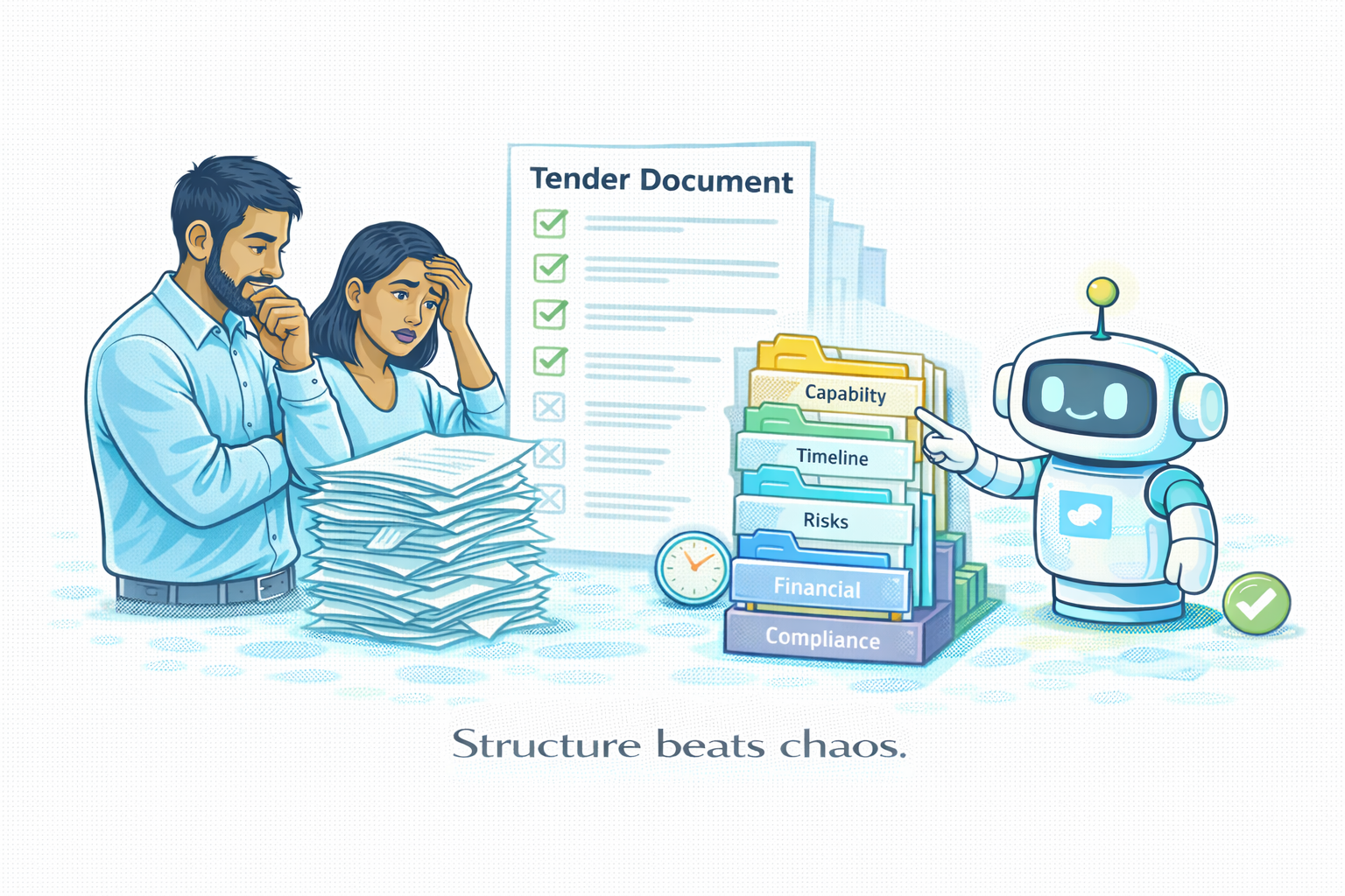 How AI Helps SMEs Respond to Tenders Faster — Without Copy-Paste Chaos