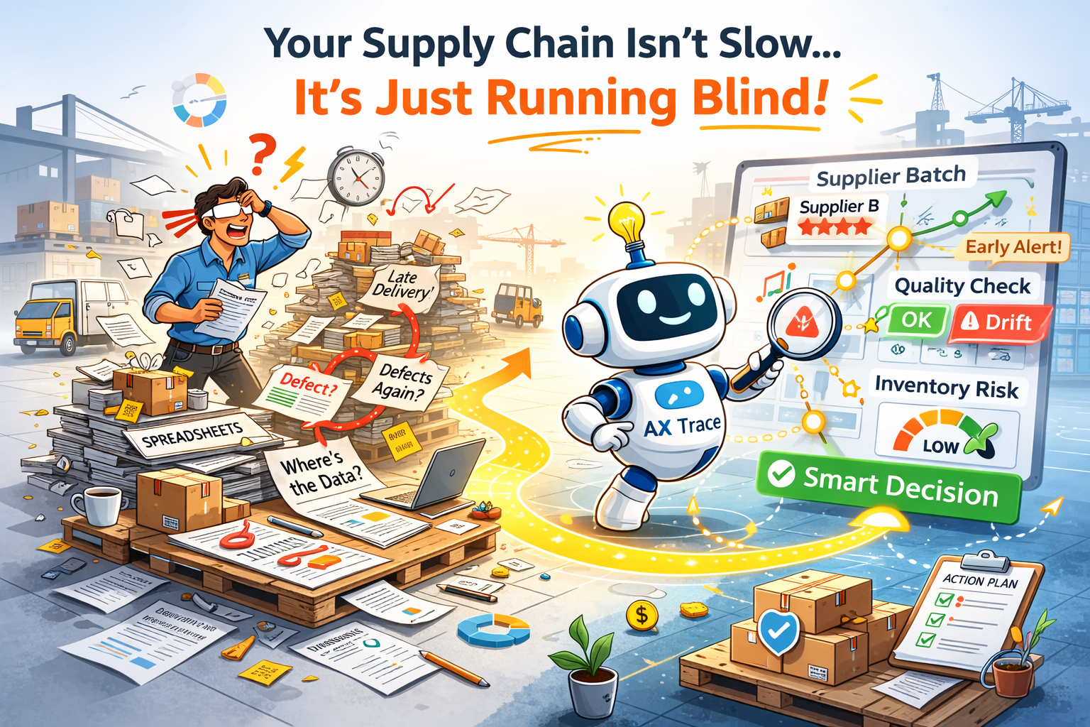 Why Your Supply Chain Isn’t Slow. It’s Blind.