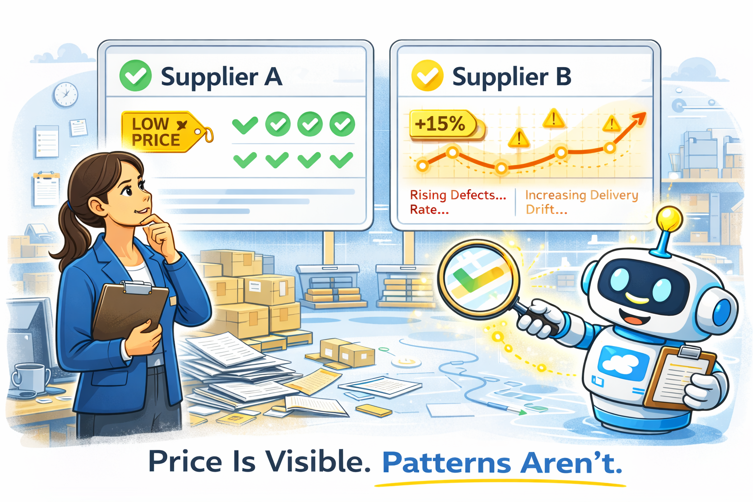 Supplier Risk Isn’t About Price. It’s About Patterns