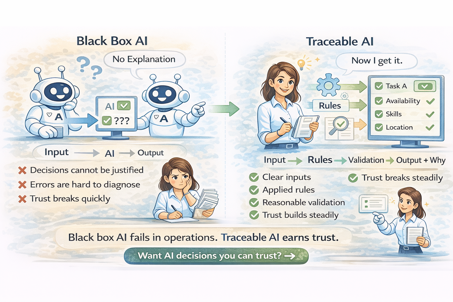 Why Black Box AI Fails in Operations