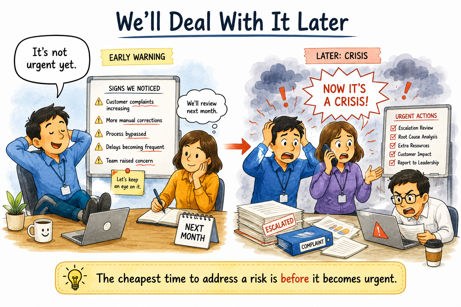 The Cost of Waiting Until It Becomes a Crisis