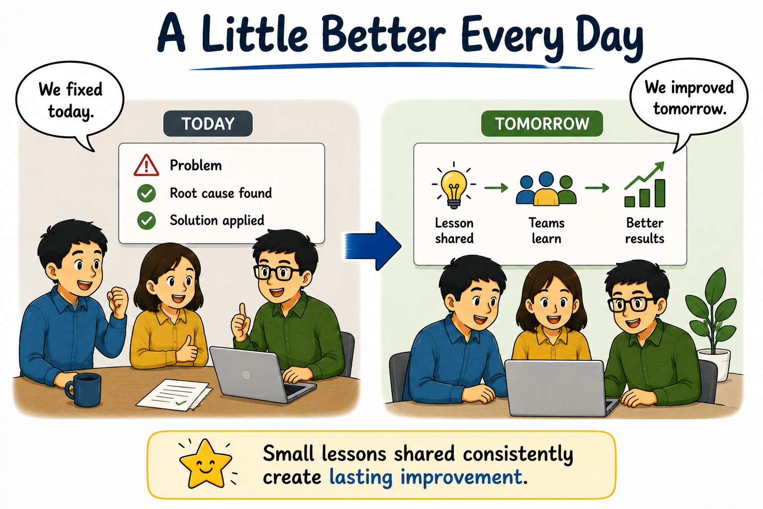 Building an Organization That Gets Better Every Day
