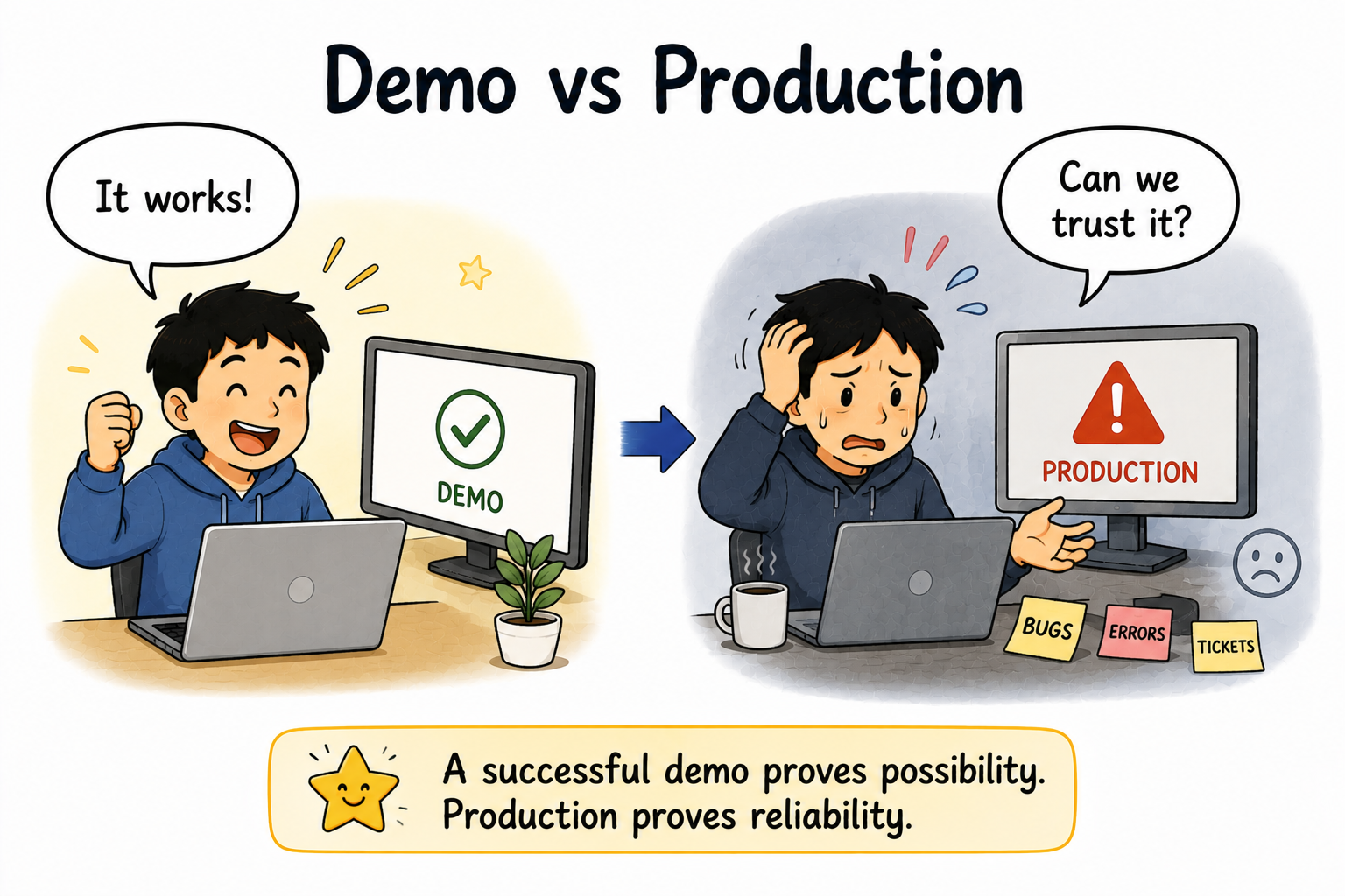 The Demo Worked. Production Didn't.