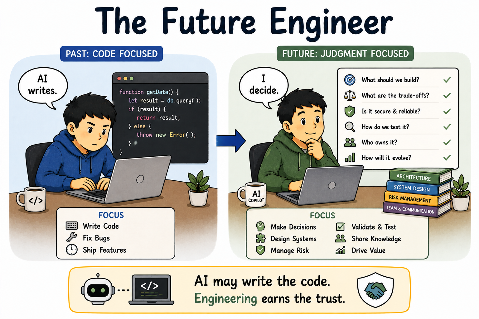 AI Won't Replace Software Engineering. It Will Redefine It.