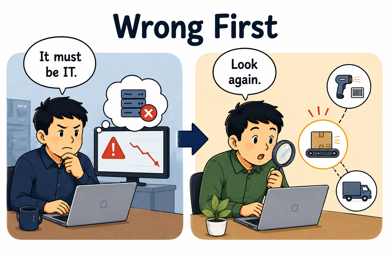 The First Answer Is Usually Wrong