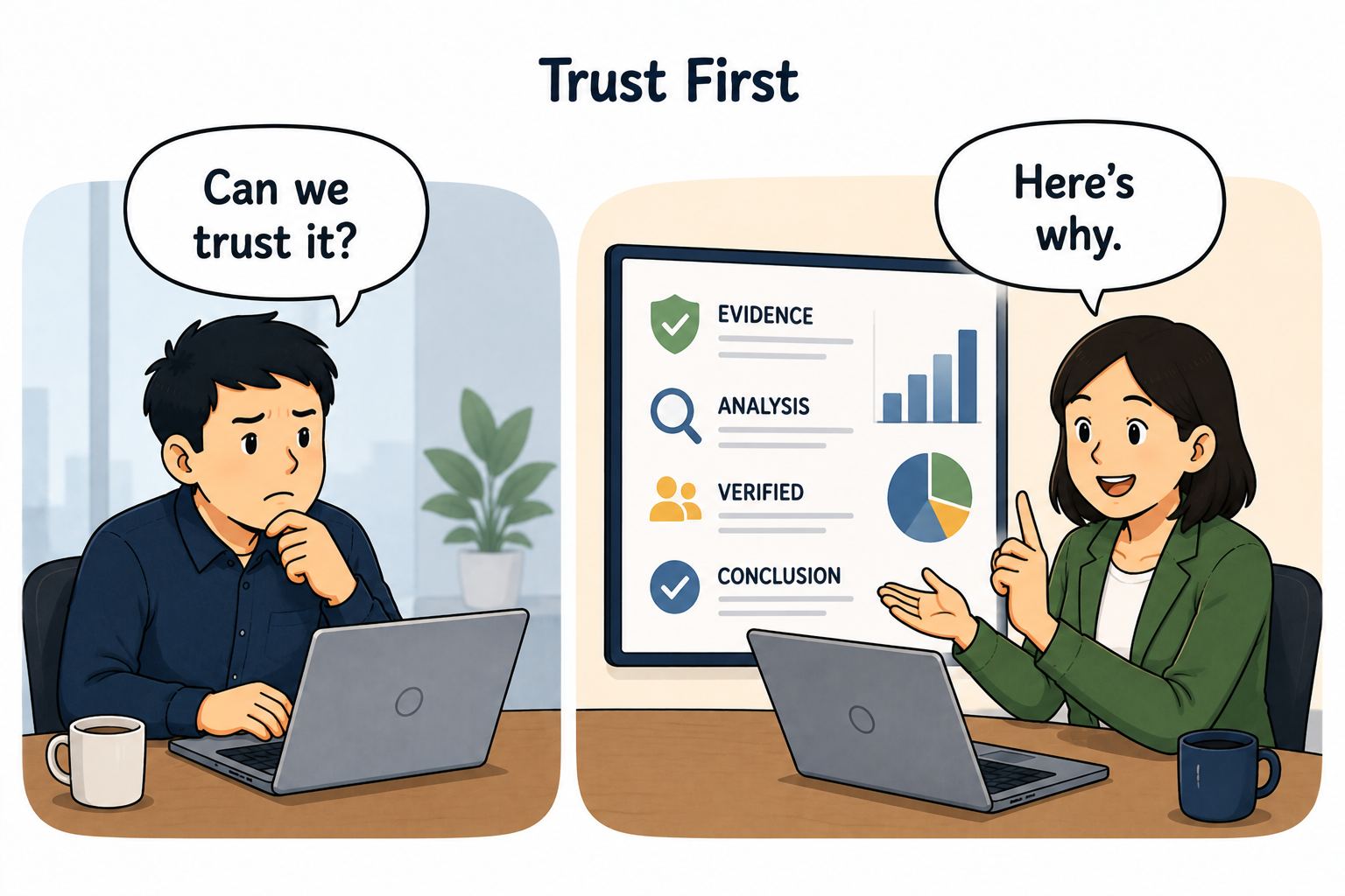 Trust Is Built Before the Decision