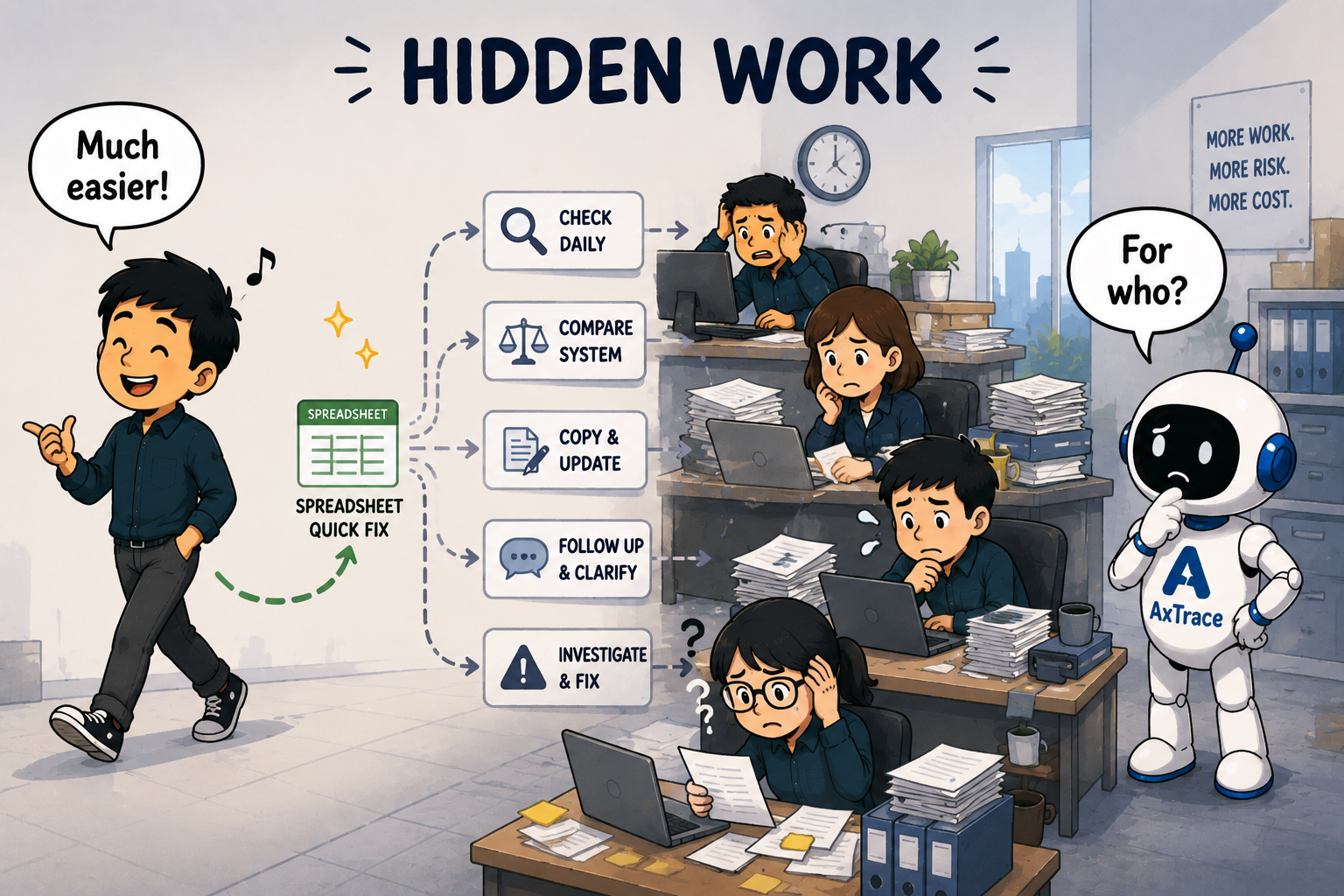 Every Workaround Creates Hidden Work