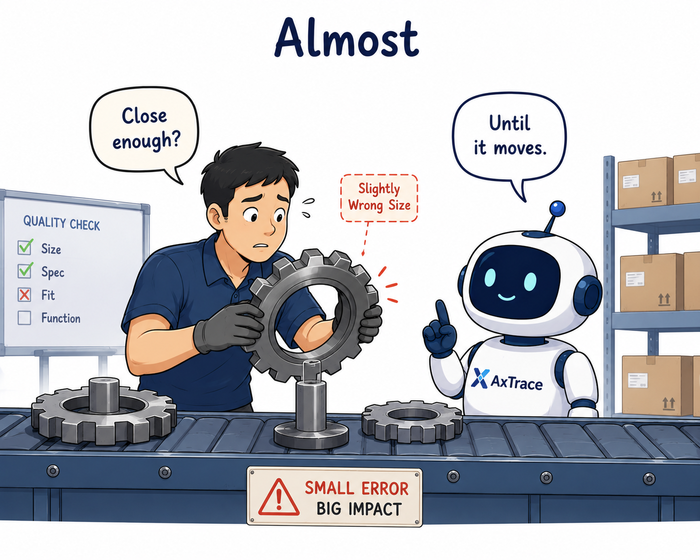 Almost Right Is Still Wrong